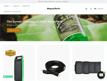 Tablet Screenshot of bayoutech.com
